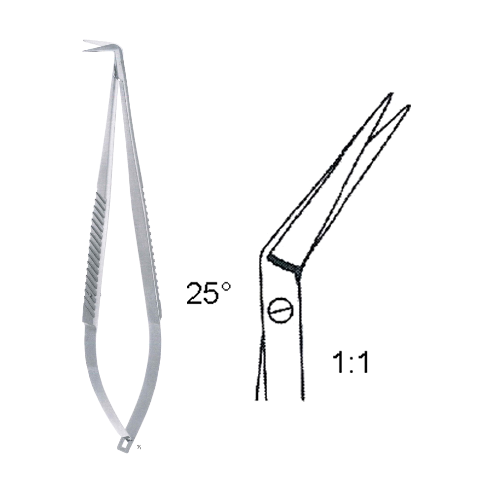 Artery Scissors 18 cm, 7", 25° (MB4-282)