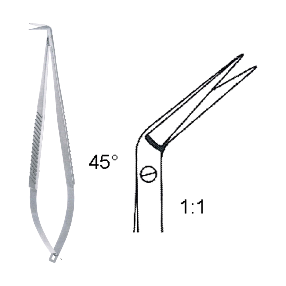 Artery Scissors 18 cm, 7", 45° (MB4-283)