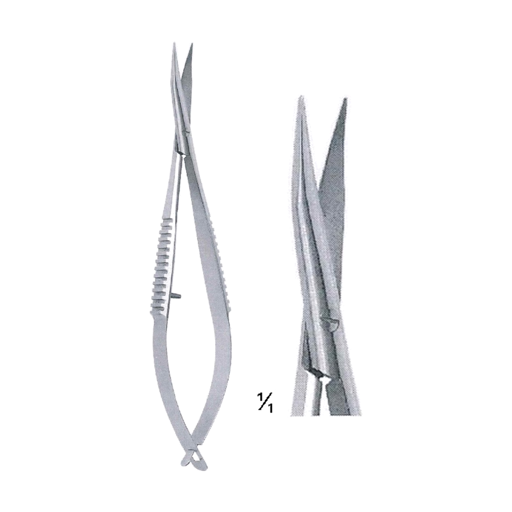 Westcott Micro Scissors 11 cm, 4 1/4", S/S Str. S/S (MB4-316)