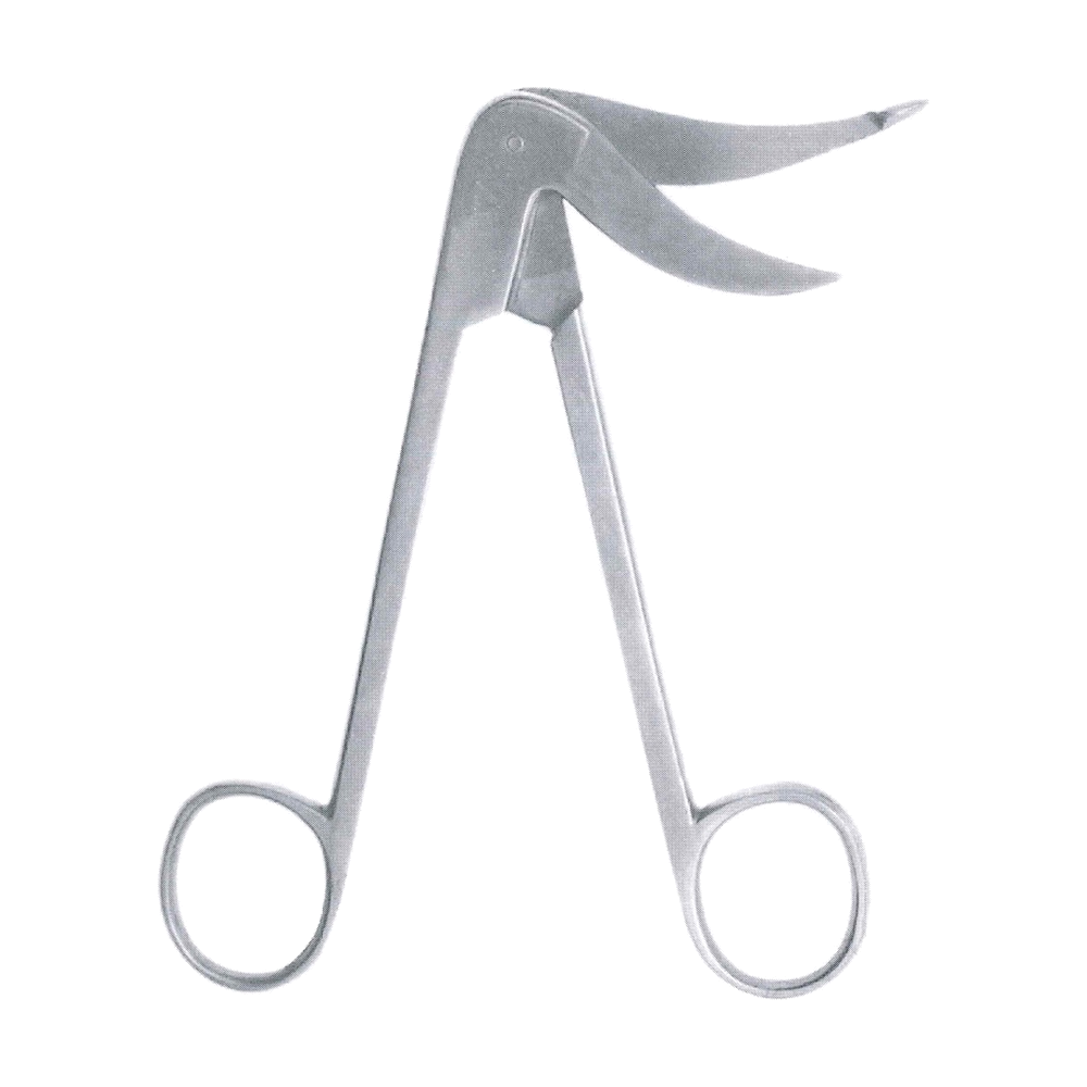Marbach Plaster Scissors 15.5 cm, 6", Probe End Serrated Blade (MB4-438)