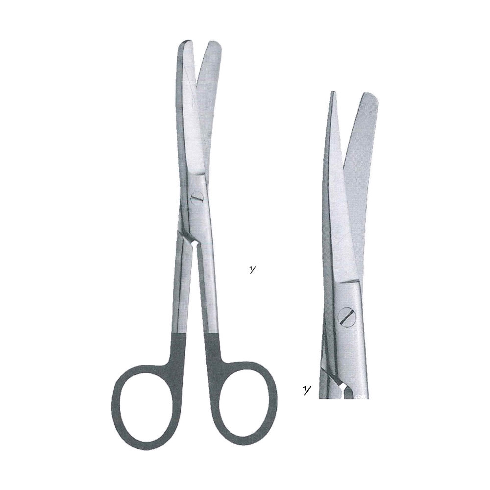 Standard Operating Super Cut Scissors 14.5 cm, 5 3/4", Cvd. S/B (MB4-465)
