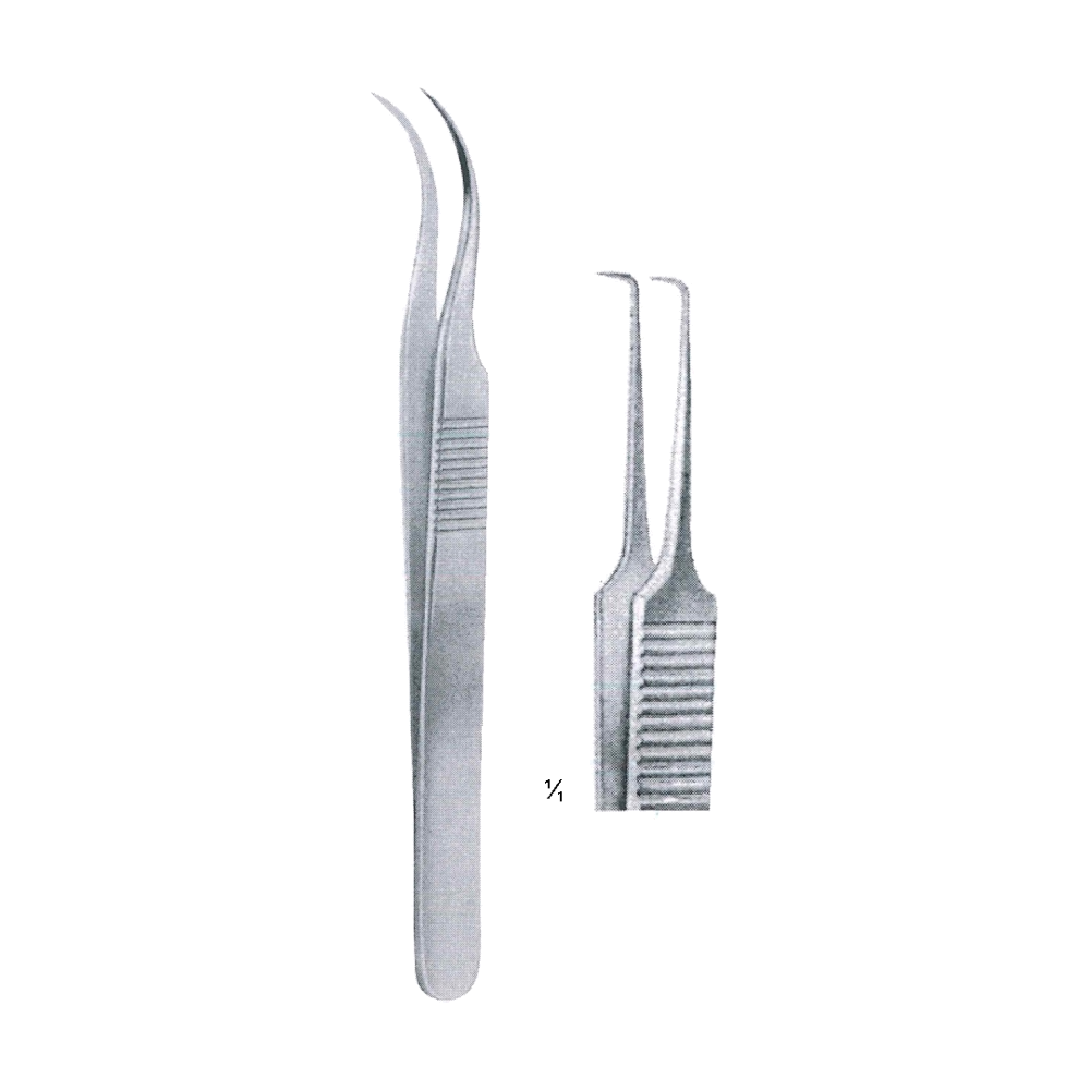 Dumont Forceps 10.5 cm, 4", Full Curved (MB5-241)