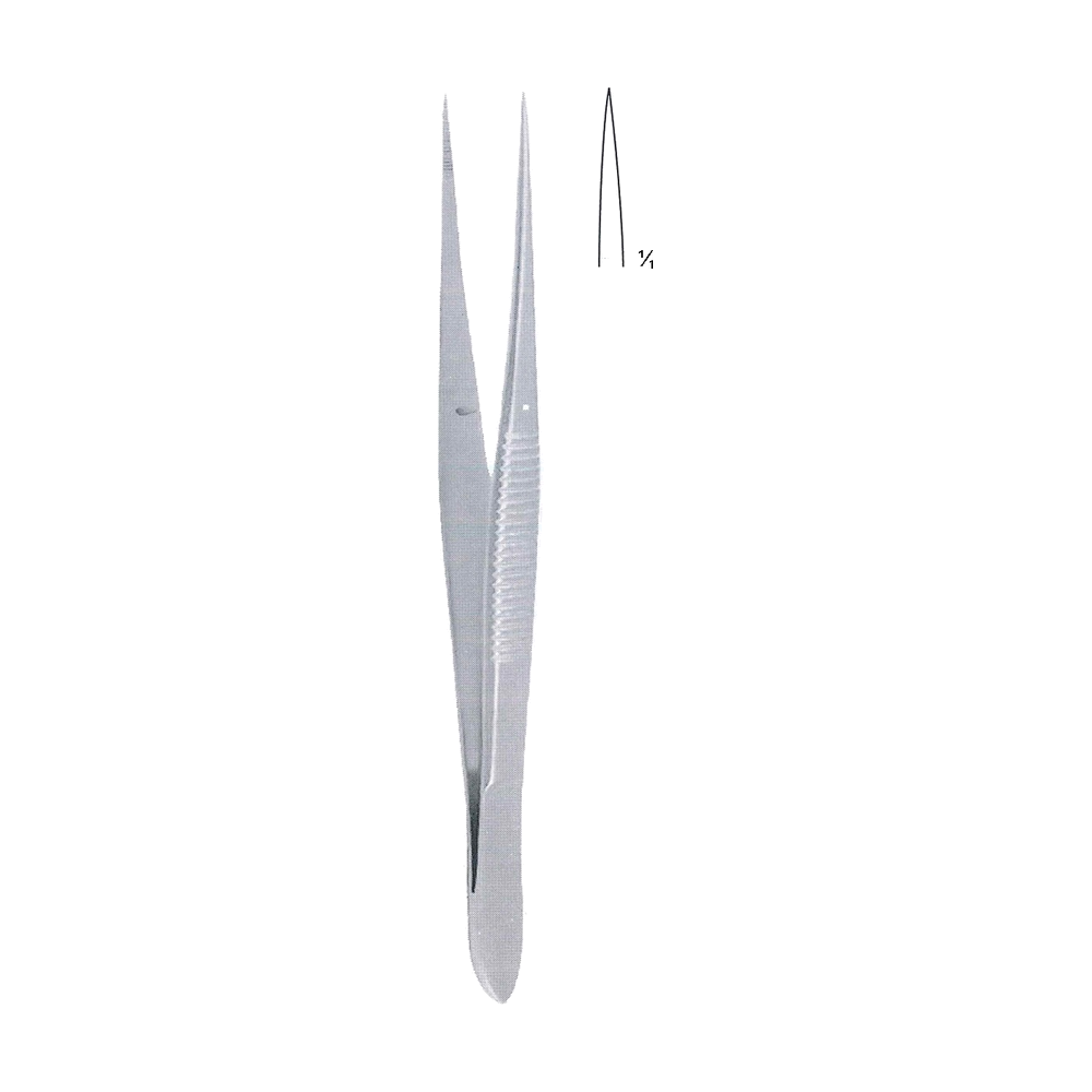 Splinter Forceps 8 cm, 3", Straight, Plain with Guide Pin (MB5-311)