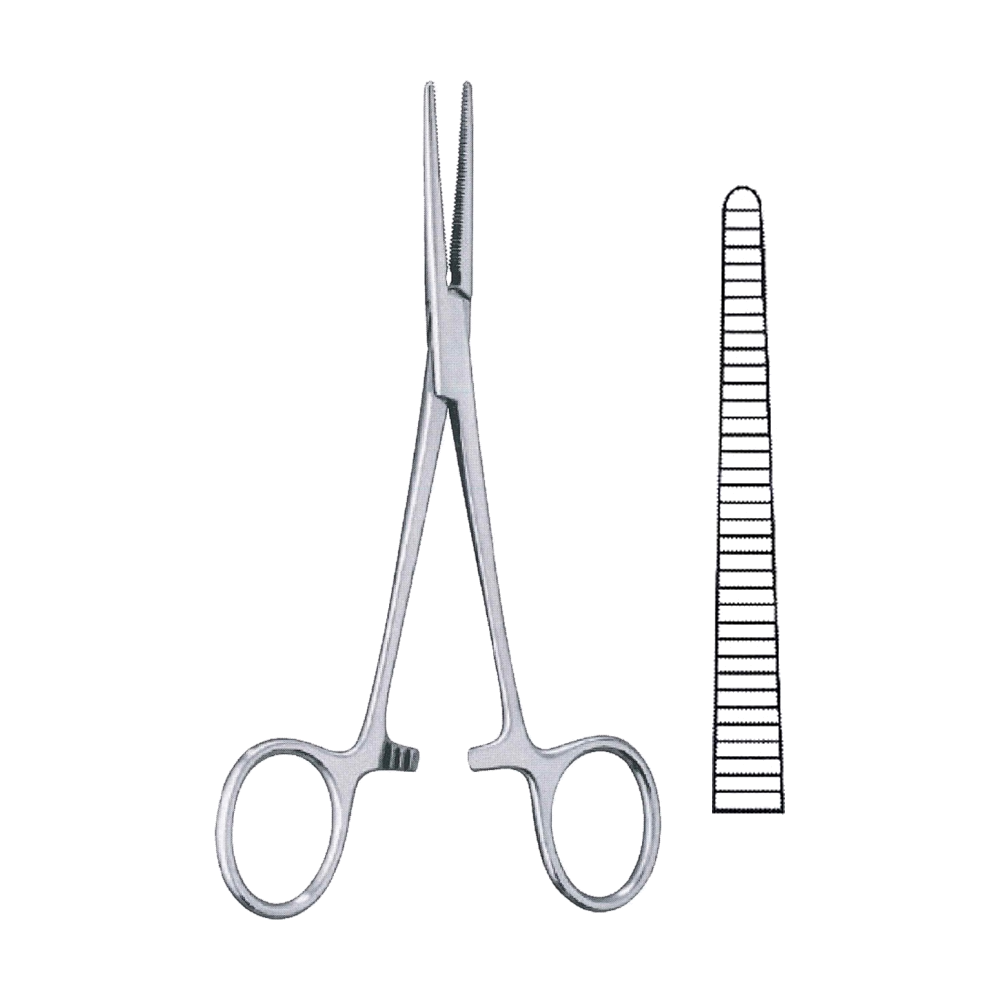 Crile Haemostatic Fine Point Forceps 14 cm, 5 1/2", Straight (MB6-027)