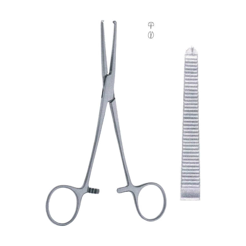 Kocher Haemostatic Forceps Strong Pattern 14.5 cm, 5 3/4", Straight (MB6-071)