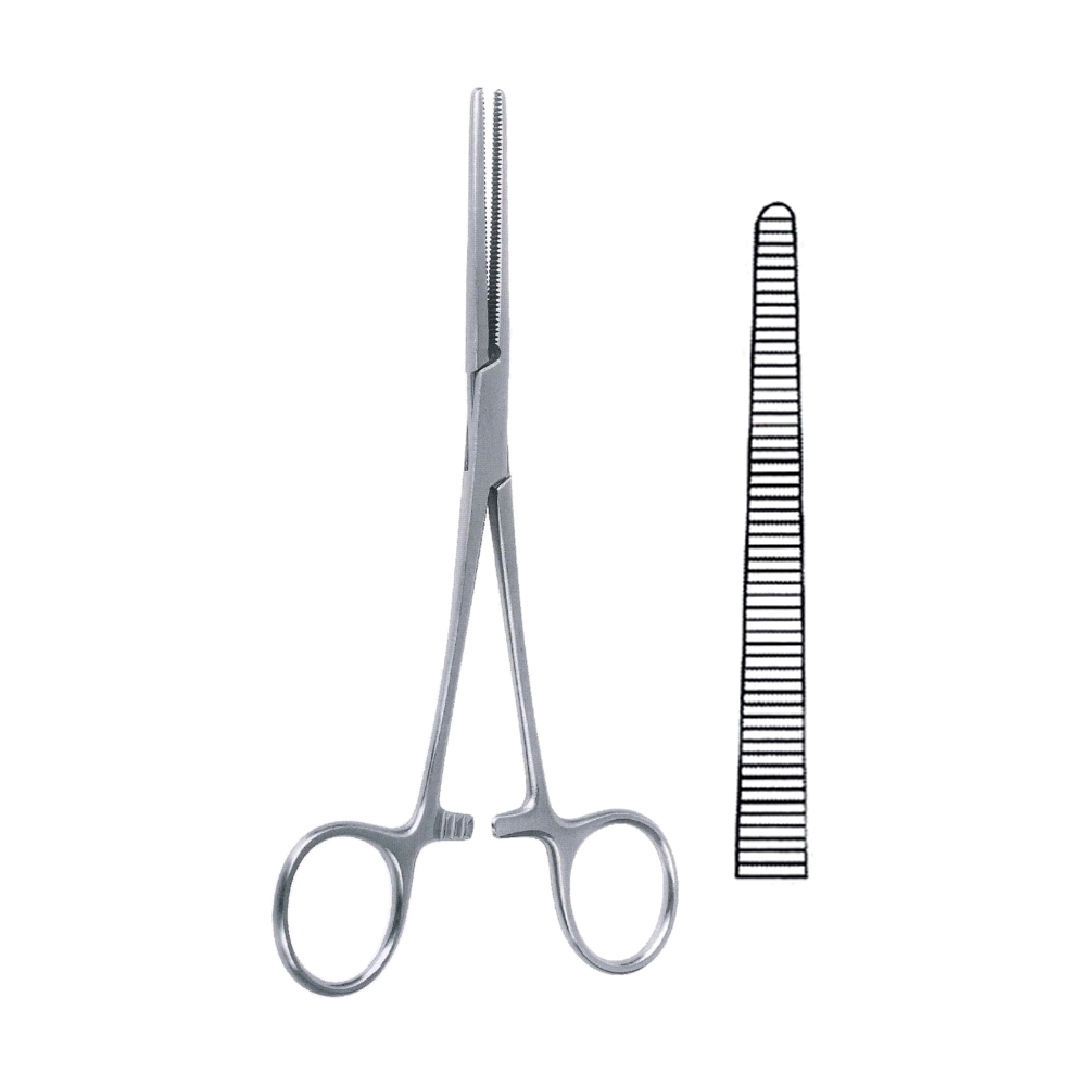 Rochester-Pean Haemostatic Forceps 14 cm, 5 1/2", Straight (MB6-076)