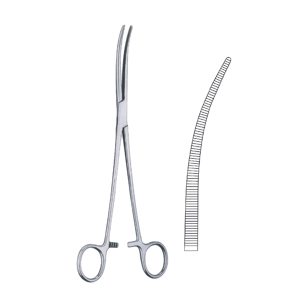 Crafoord Haemostatic Forceps 24.5 cm, 9 3/4" (MB6-152)
