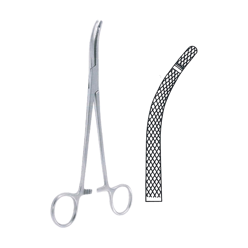 Heaney Haemostatic Forceps 21.5 cm, 8 1/2" (MB6-175)