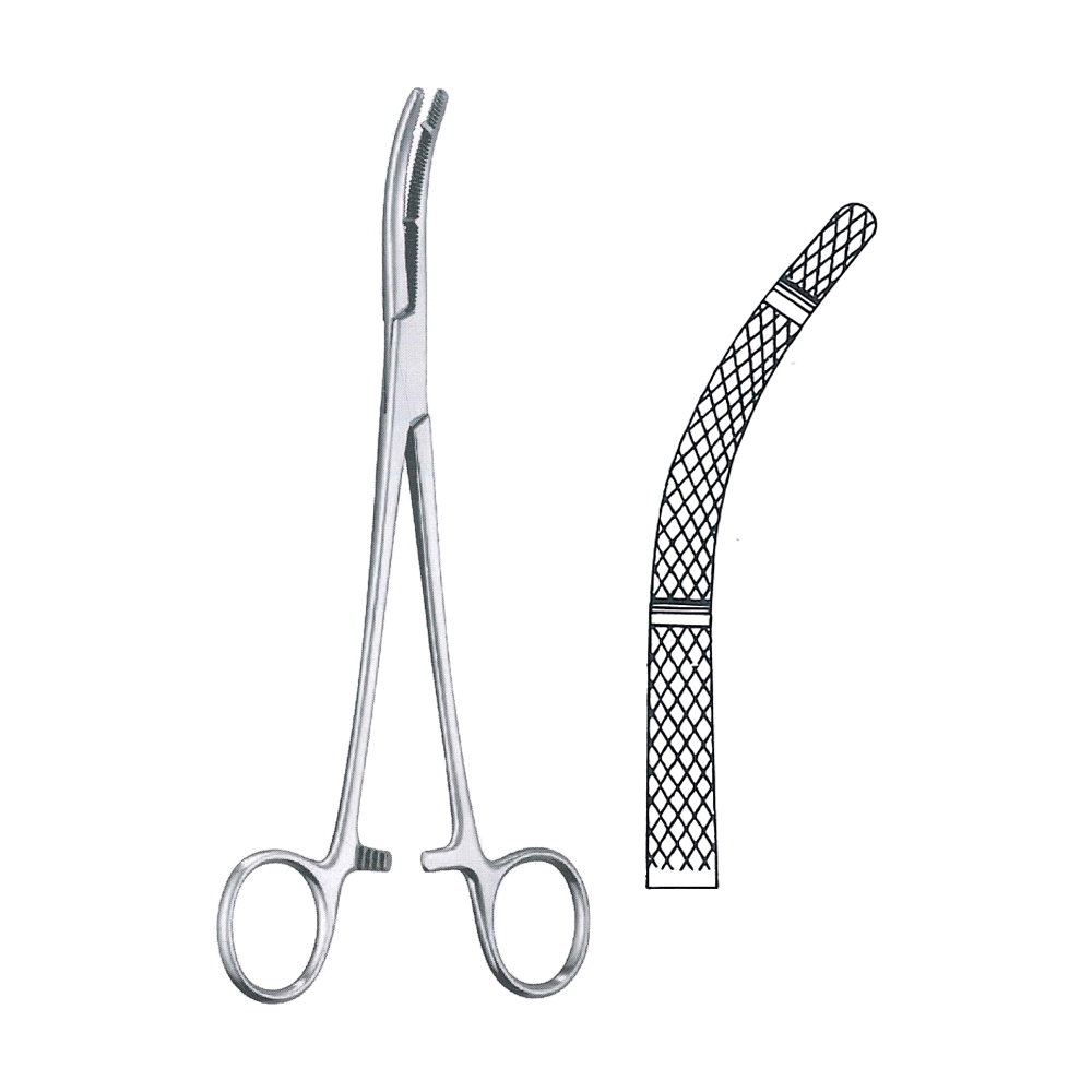 Heaney Modif. Haemostatic Forceps 24 cm, 9 1/2" (MB6-179)