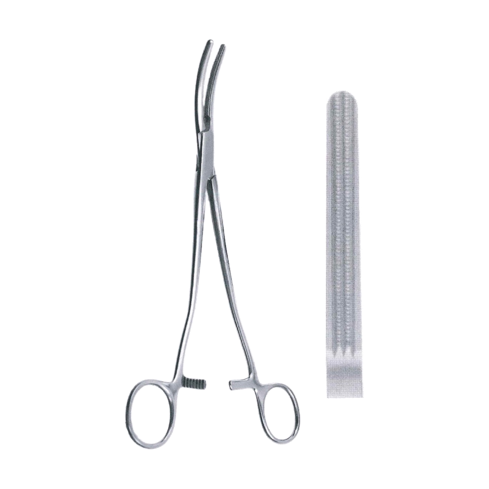 Heaney Atraumata Hysterectomy Forceps 22.5 cm, 9", Straight (MB6-207)