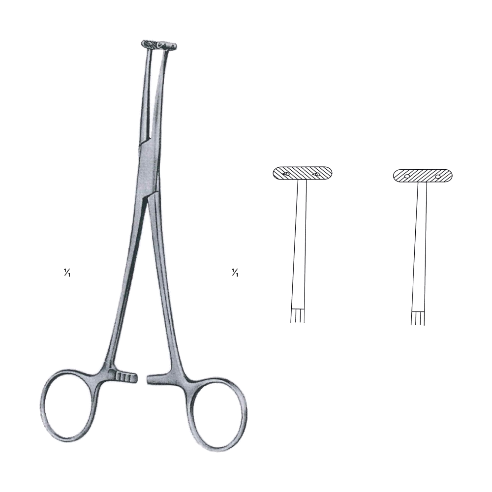 Willet-Martel Haemostatic Forceps 19 cm, 7 1/2" (MB6-264)