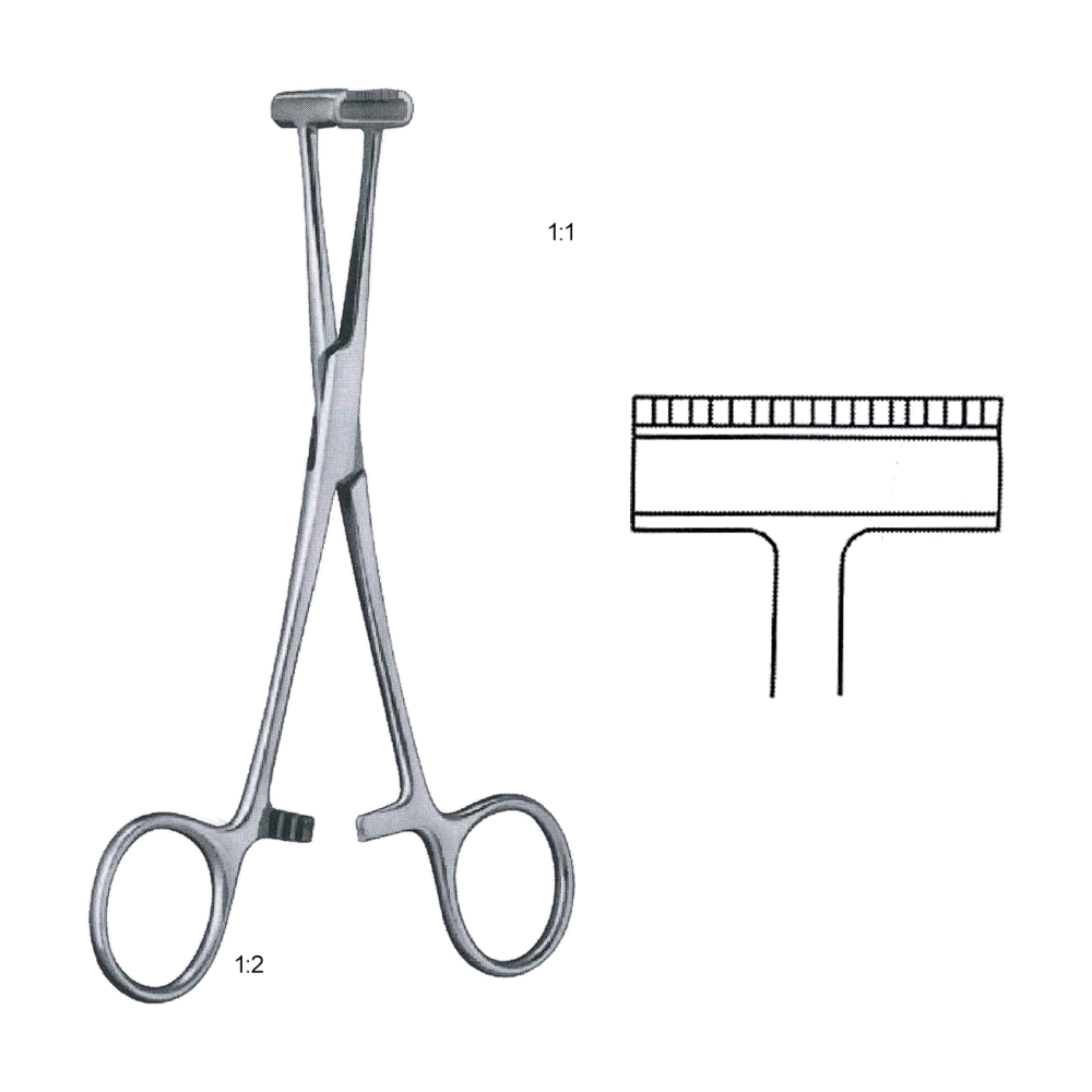 Pratt Haemostatic Forceps 15 cm, 6" (MB6-265)