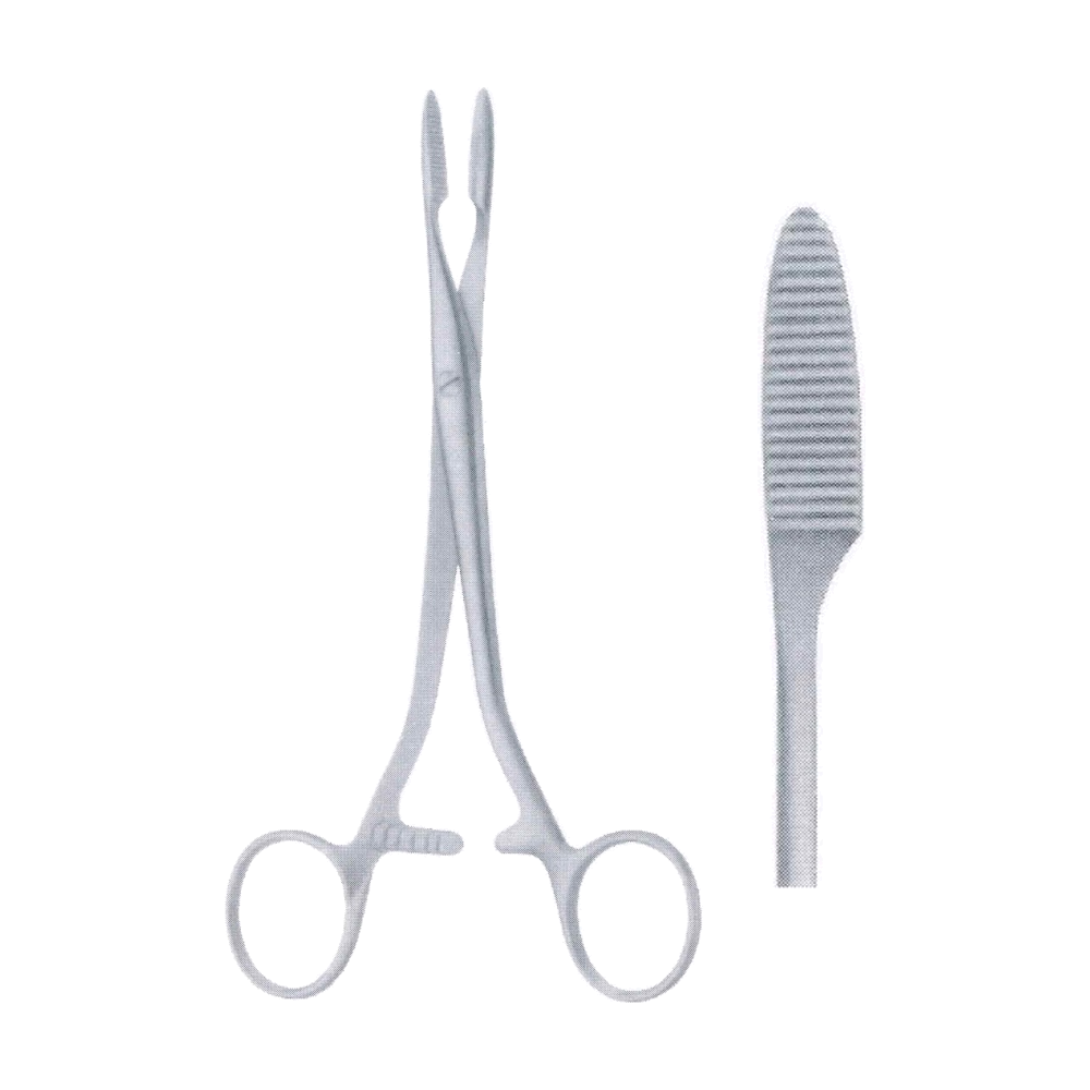 Colling Dressing Haemostatic Forceps 18.5 cm, 7 1/4" (MB6-274)