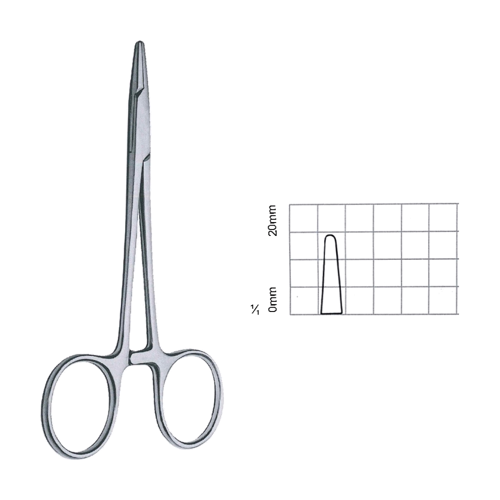Webster Needle Holders 11.4 cm, 4 1/2", Smooth (MB7-028)