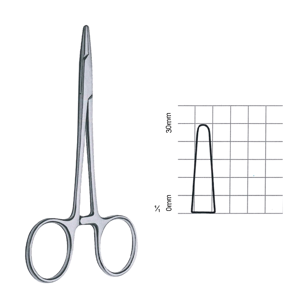 Webster Needle Holders 17.8 cm, 7", Smooth (MB7-034)
