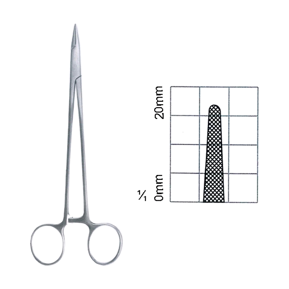 Crile-Murray Needle Holders 15 cm, 6", Slender Pattern (MB7-083)
