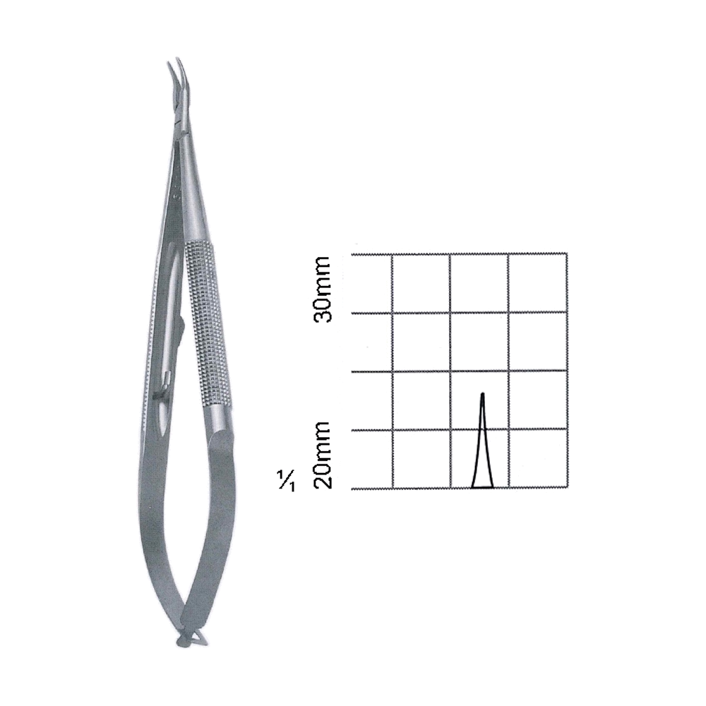 Barraquer Needle Holders 14 cm, 5 1/2", Straight, Smooth, With Lock (MB7-107)