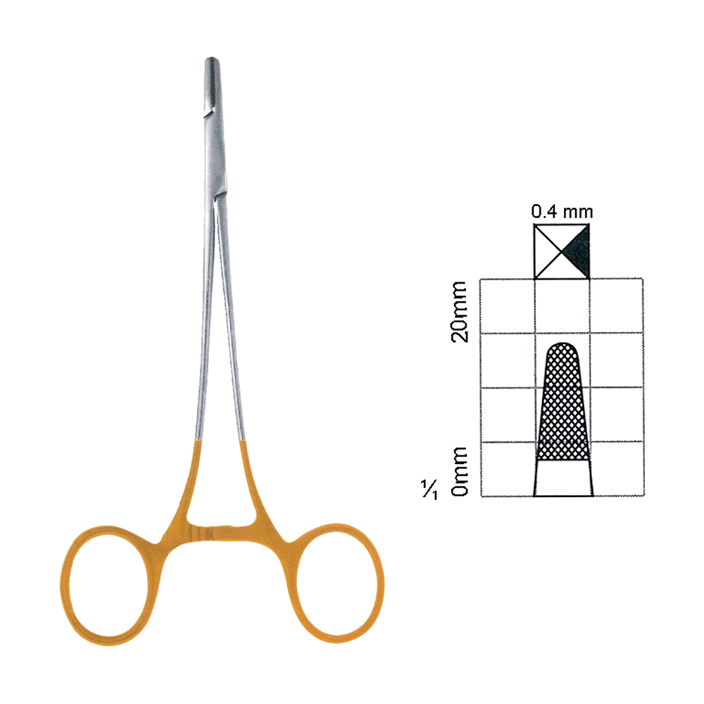 Finocchietto Needle Holders T.C. 13 cm, 5 1/4" (MB7-182)