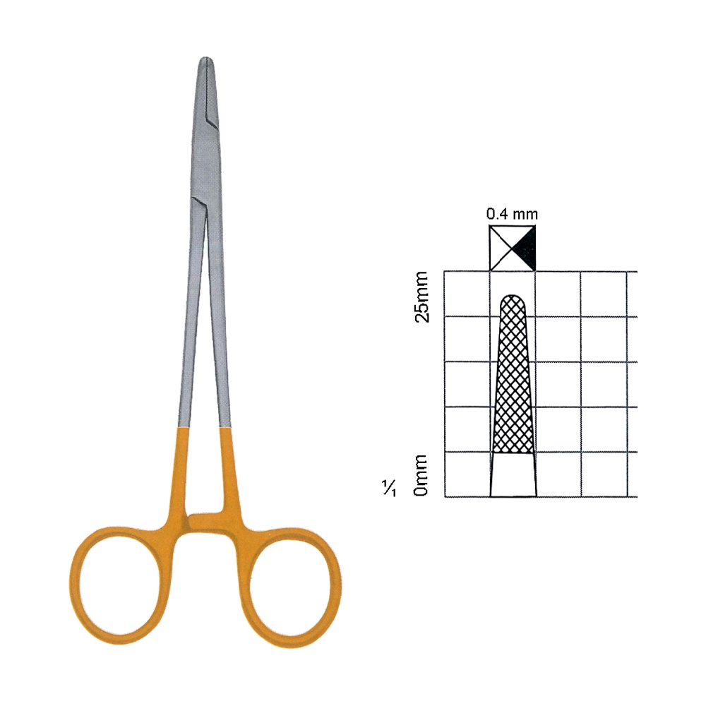 Mayo-Hegar Needle Holders T.C. 27.94 cm, 11", Left Handed (MB7-204)