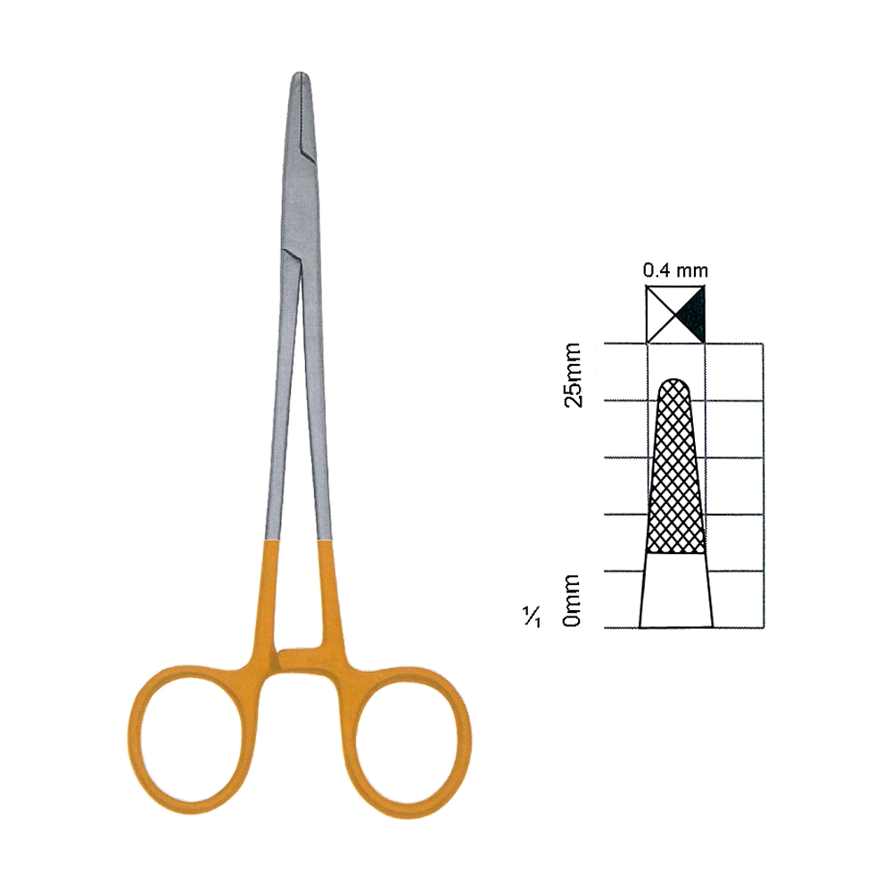 Mayo-Hegar Needle Holders T.C. 29.8 cm, 12", Left Handed (MB7-206)