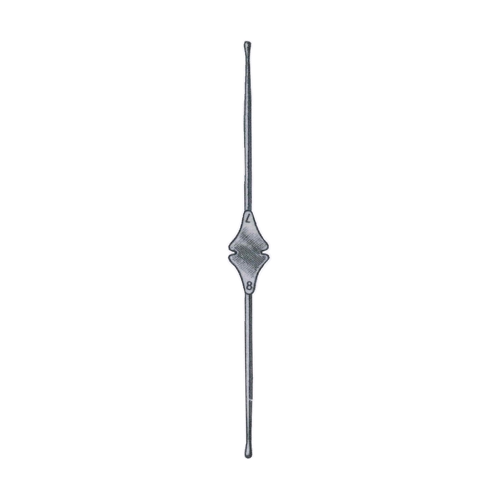 William Lacrimal Probe 7-8, Double Ended, Sterling Silver (MB7-433)