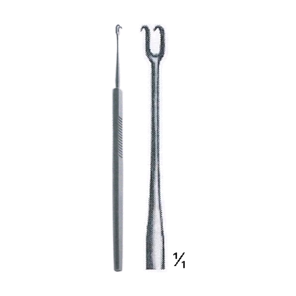Guthrie Hooklet 16 cm, 6 1/4", Large Curve (MB8-001)