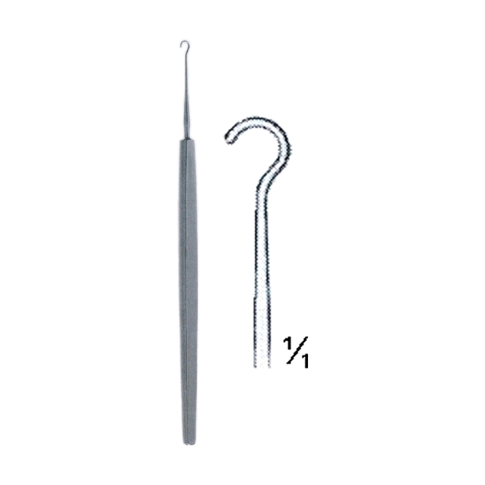 Frazier Hooklet & Skin Hook 13 cm, 5", Blunt (MB8-008)