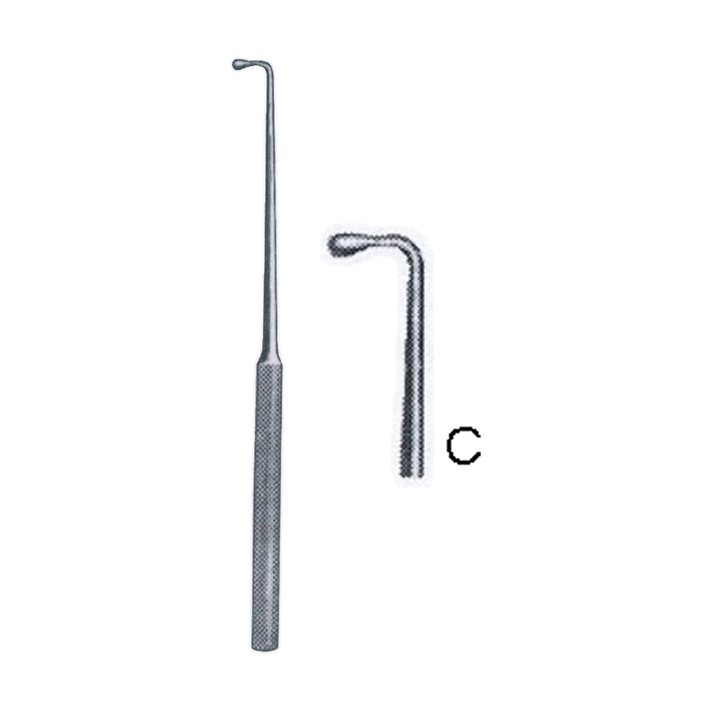 Wagener Hooklet & Skin Hook 14 cm, 5 1/2", C (MB8-026)