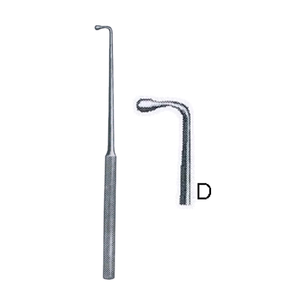 Wagener Hooklet & Skin Hook 14 cm, 5 1/2", D (MB8-027)
