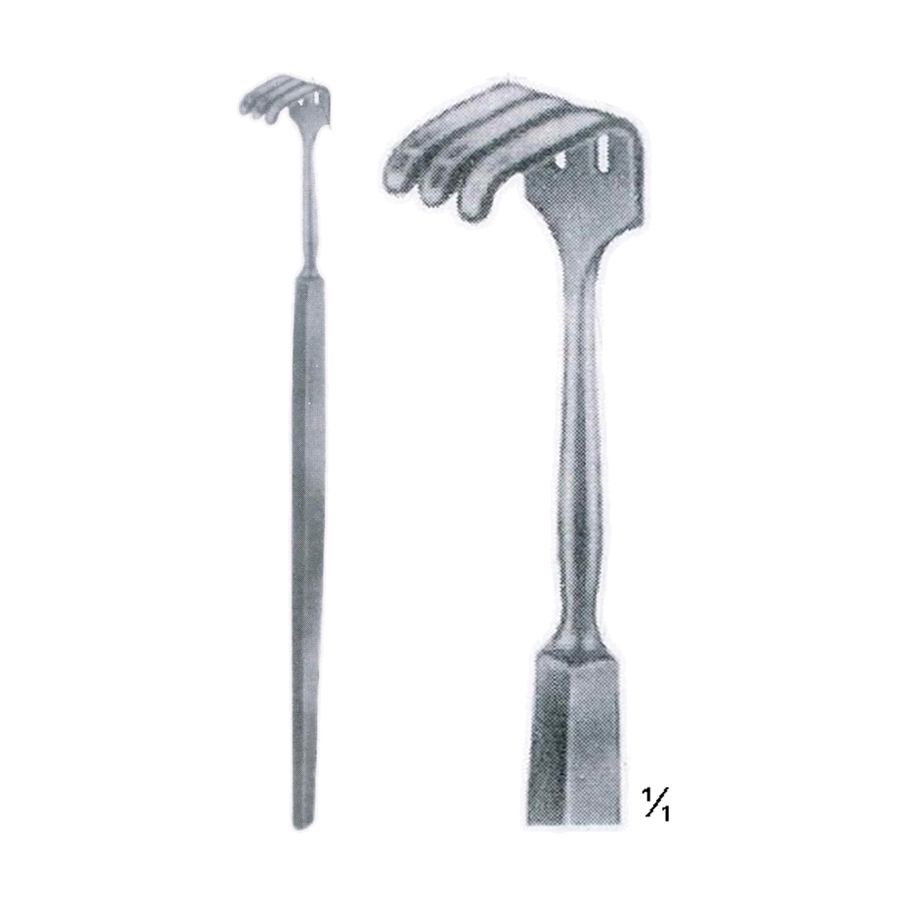Paul Hooklet Retractor 12.5 cm, 4 3/4" (MB8-057)