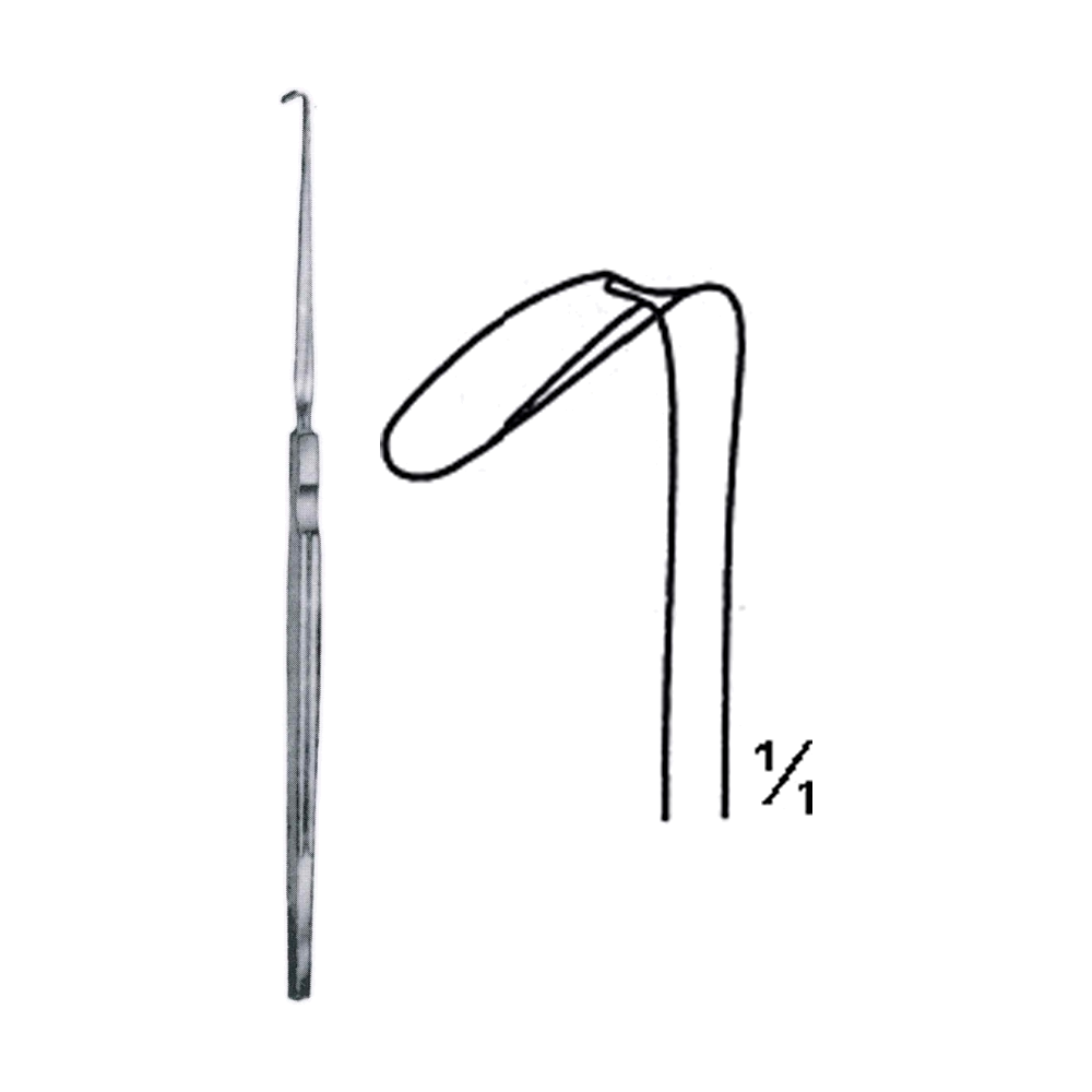 Brom Hooklet Retractor 17 cm, 6 3/4" (MB8-063)