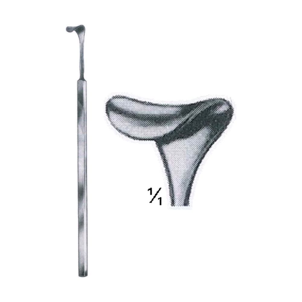 Cushing Hooklet Retractor 20 cm, 8", 14 mm (MB8-135)