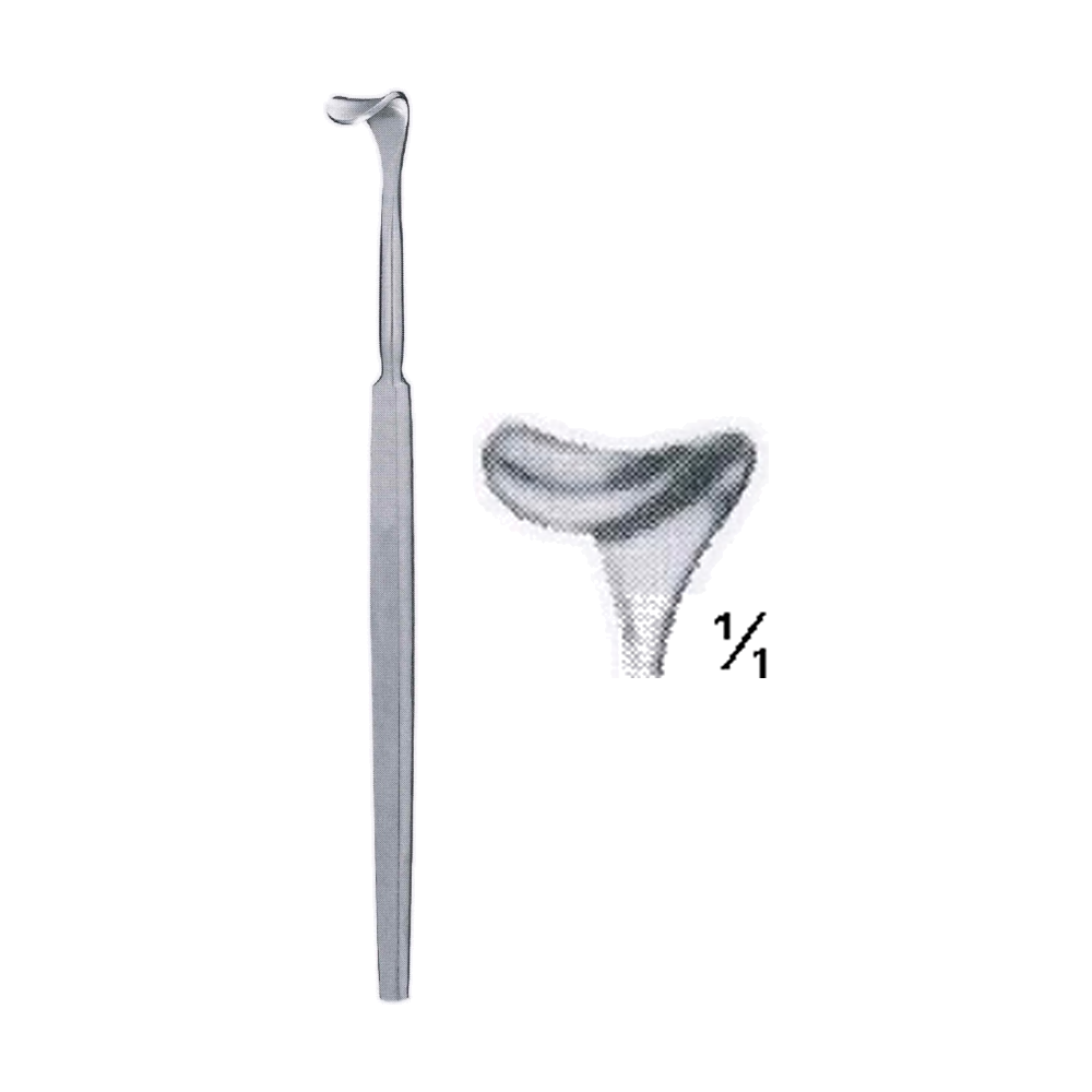 Desmarres Lid Retractor 16 cm, 6 1/4", 7 x 8 mm (MB8-148)