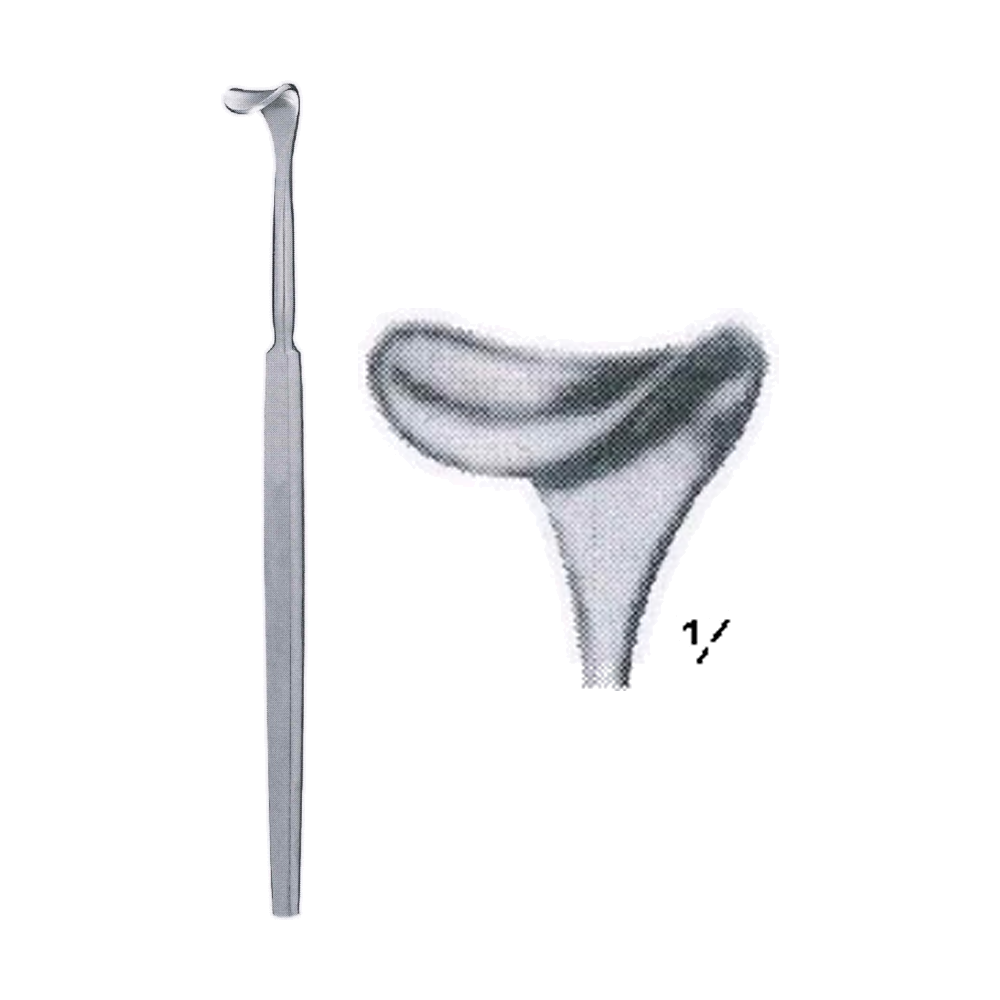 Desmarres Lid Retractor 16 cm, 6 1/4", 9 x 12 mm (MB8-150)