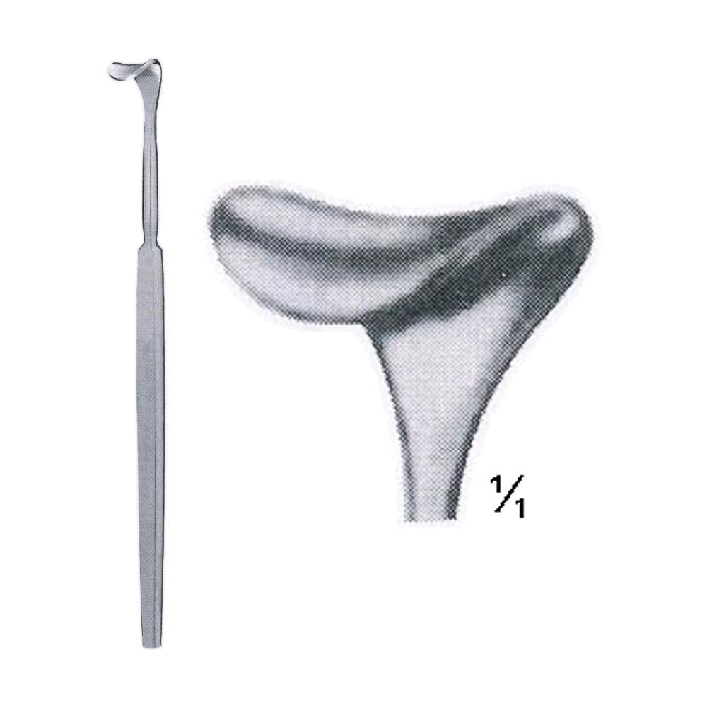 Desmarres Lid Retractor 16 cm, 6 1/4", 13 x 16 mm (MB8-152)