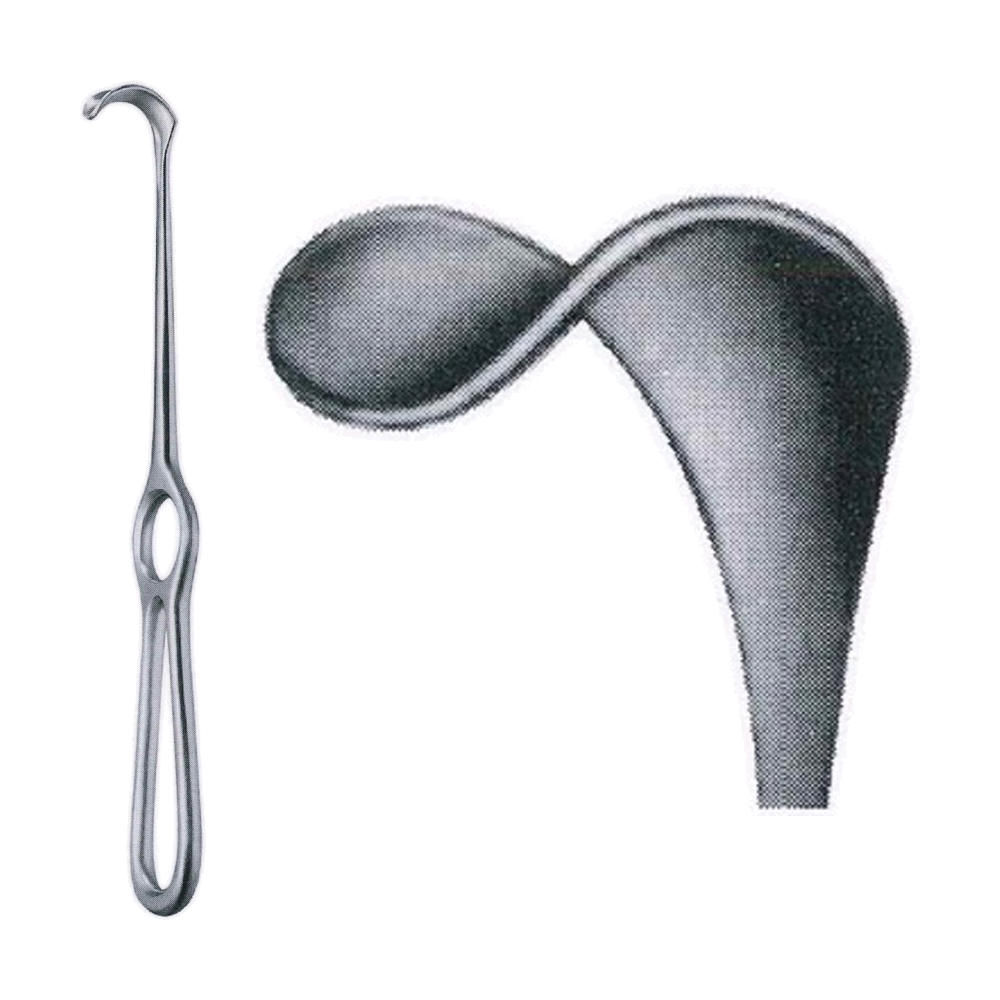 Kocher Retractor 19 cm, 7 1/2", 19 x 12 mm (MB8-174)
