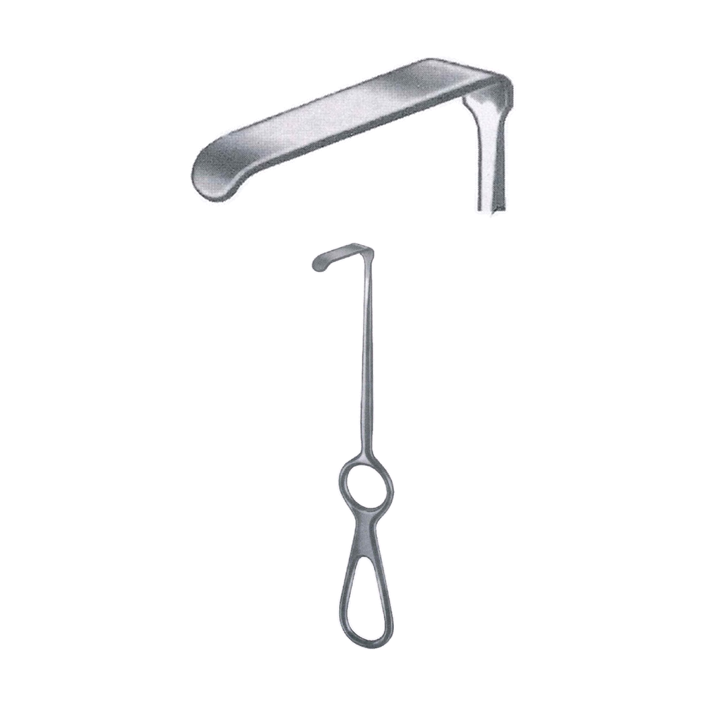 Langenbeck Retractor 24 cm, 9 1/2", 35 x 7 mm (MB8-216)