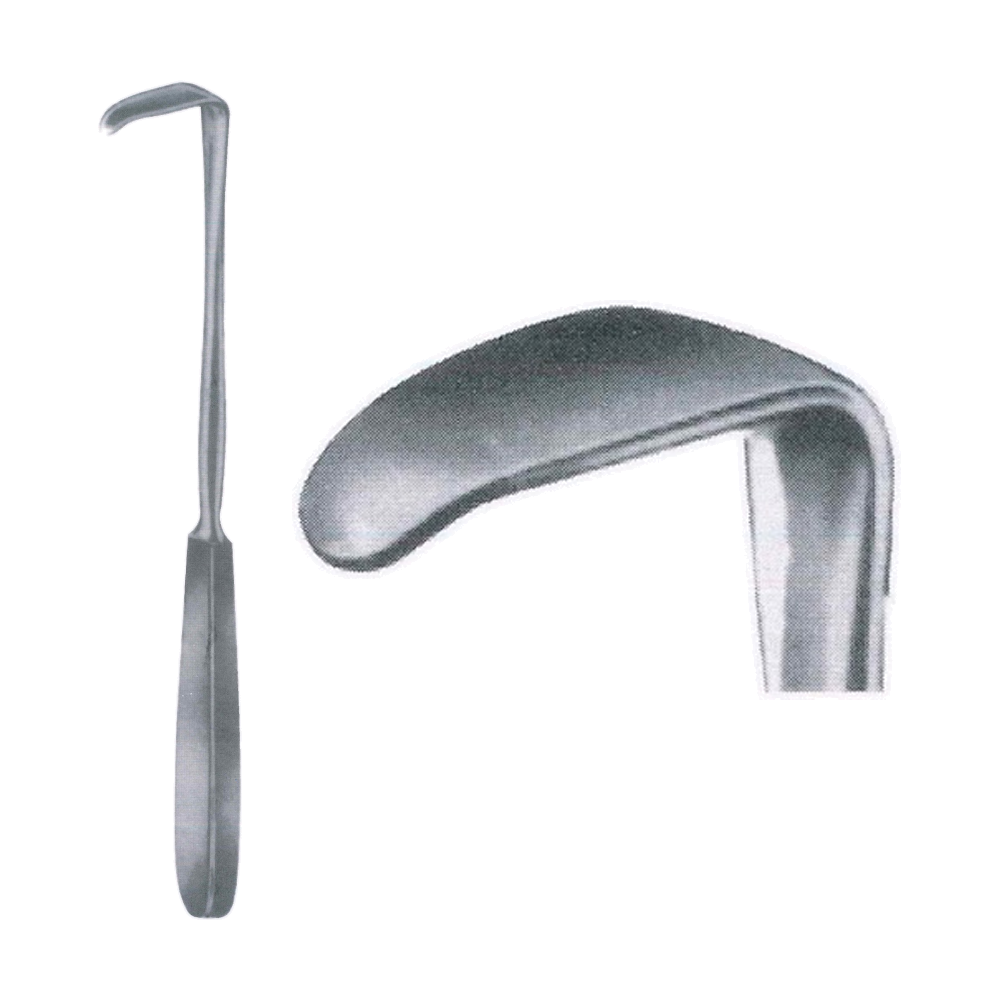 Langenbeck Retractor 22 cm, 8 1/2", 35 x 8 mm (MB8-221)