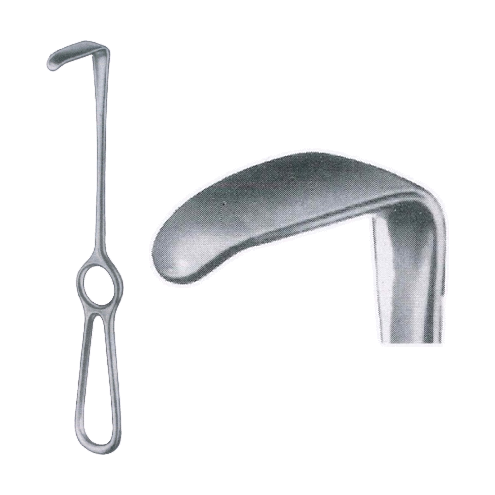 Langenbeck Retractor 22 cm, 8 1/2", 35 x 8 mm (MB8-228)