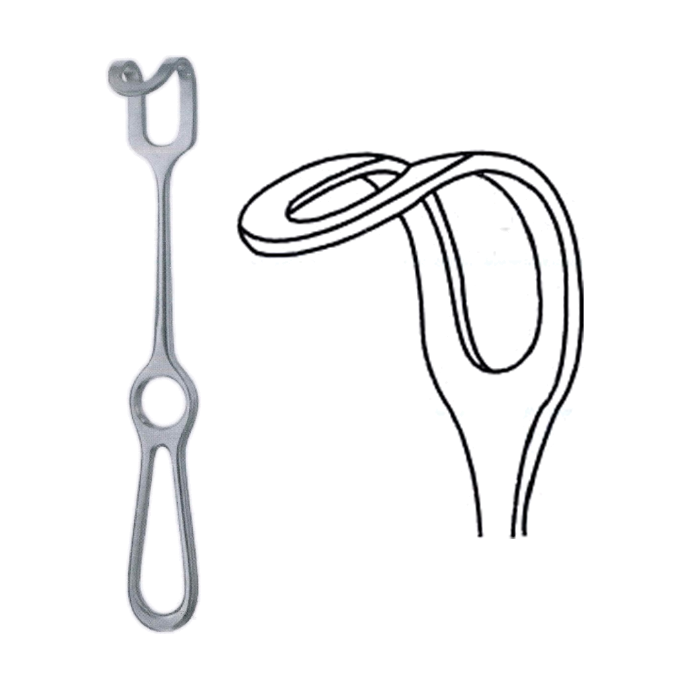 Middeldorpf Retractor 21 cm, 8 1/4", 20 x 22 mm (MB8-235)