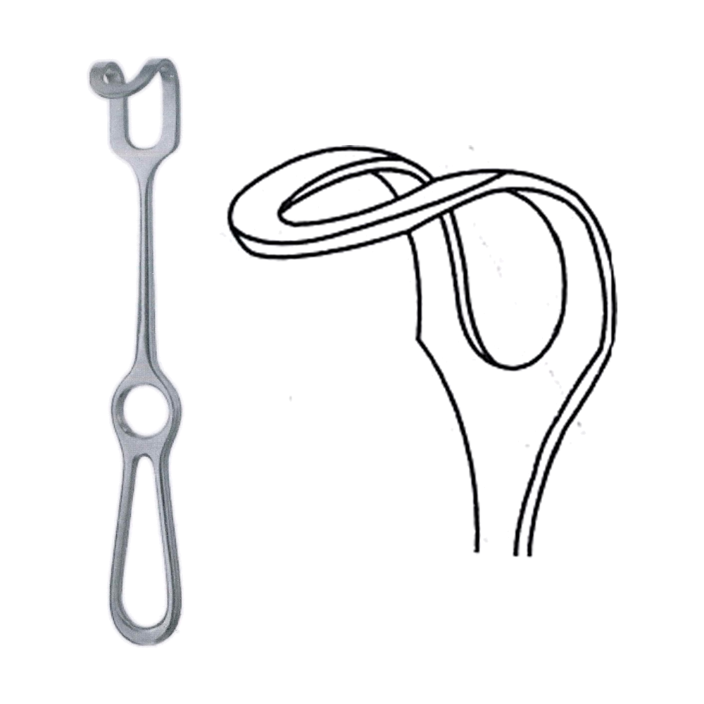 Middeldorpf Retractor 21 cm, 8 1/4", 26 x 30 mm (MB8-236)
