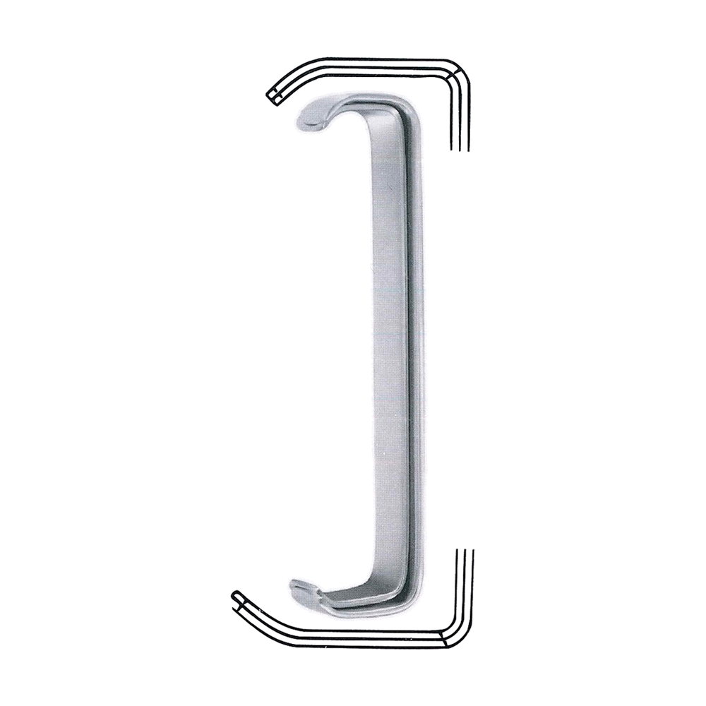 Farabeuf Retractor 13 cm, 5", Set 2 Pcs., 30 x 10 / 34 x 13 mm (MB8-275)
