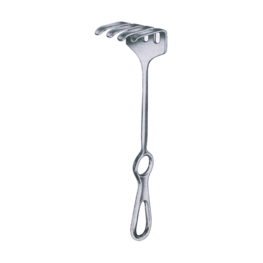 Koerte Retractor 23 cm, 9", 46 x 55 mm, Blunt (MB8-302)