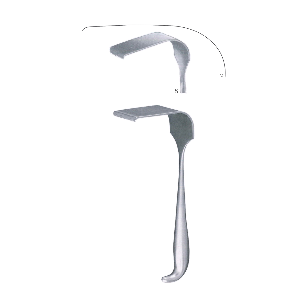 Meyerding Retractor 22.5 cm, 9", 75 x 15 mm (MB8-370)
