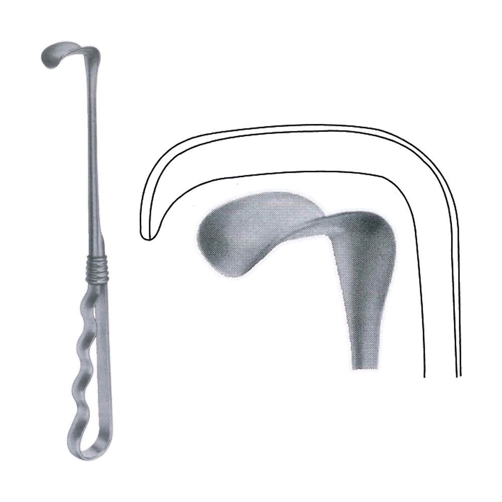 Richardson Retractor 24 cm, 9 1/2", 30 x 29 mm (MB8-420)