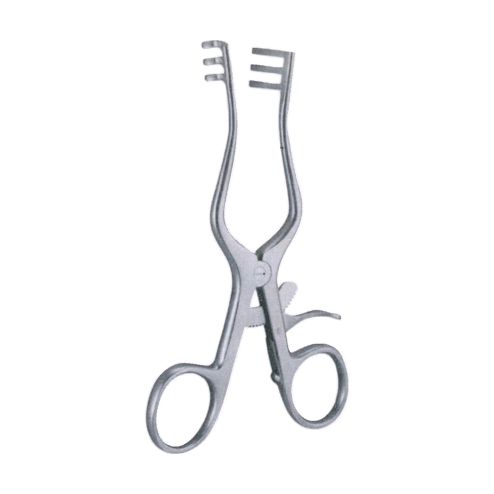 Milligan Retractor 13 cm, 5", 18.5 mm x 20 mm, Blunt, 3x3 (MB8-463)