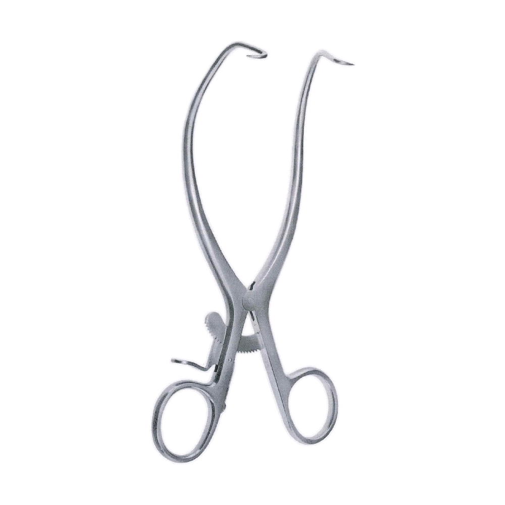 Seletz-Gelpi Retractor 17.8 cm, 7", Modified with Long Curve in Shanks (MB8-478)