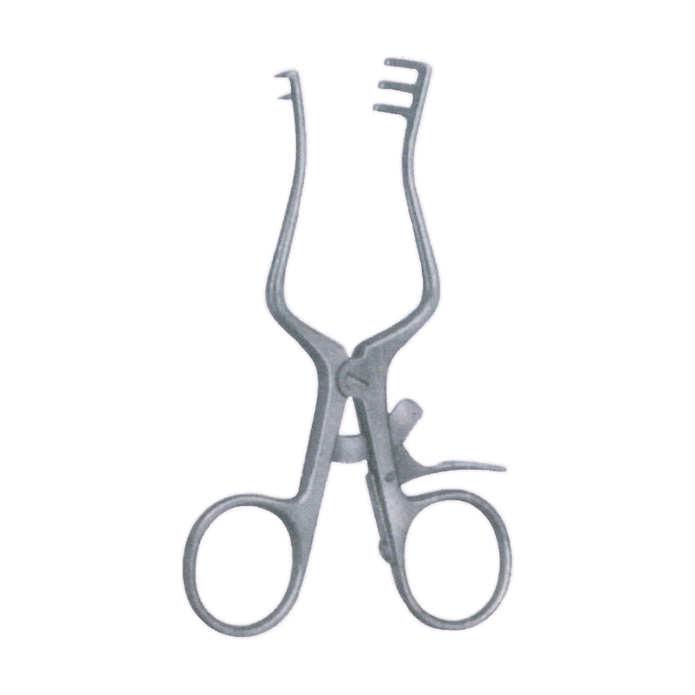 Weitlaner Retractor 11 cm, 4 1/4", Semi-Sharp (MB8-496)