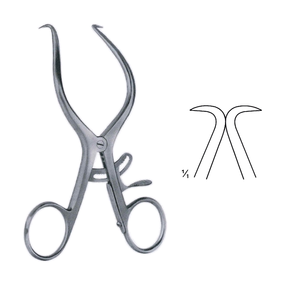 Gelpi Vaginal Retractor 13.5 cm, 5" (MB8-521)