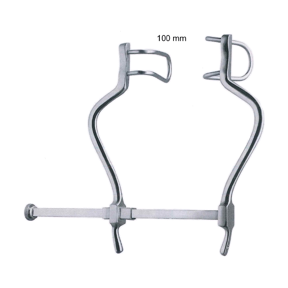 Gosset Retractor, Center Blades 40 x 30 mm (MB8-524)